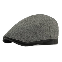 Pălărie bărbați primăvară vară nouă respirabilă beretă femei britanic retro înainte șapcă casual duckbill șapcă pictor pălărie