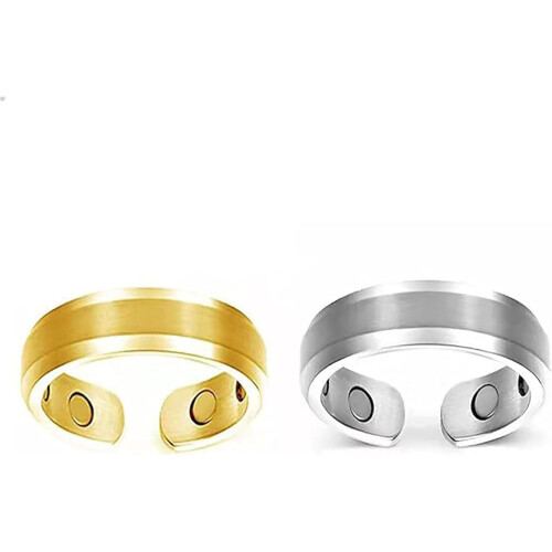 Δαχτυλίδι ProstaMagnetic Harmony, κομψό δαχτυλίδι από μονόχρωμο χαλκό, δαχτυλίδια μαγνήτη