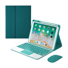 Hoes met touchscreen toetsenbord en muis, compatibel met iPad Air 3 en iPad Pro 2e generatie 10,5 inch - Ultieme productiviteitsbundel