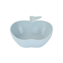 Sin BPA, compatible con cuencos infantiles con forma de manzana - Vajilla infantil apta para niños, cuenco duradero para aperitivos/frutas para
