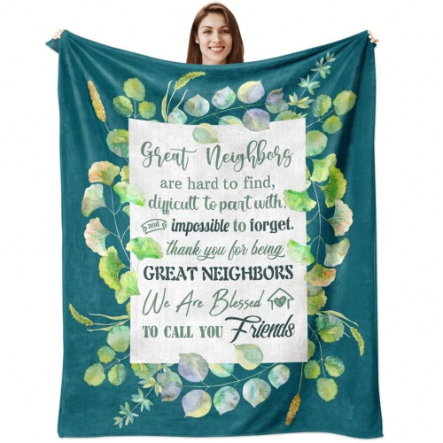 HELLOYOUNG Flannel Blanket Polyester Quilted Lightweight