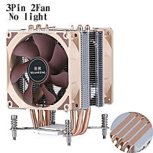 Computer Radiator 4 Heat Pipe Air-cooled CPU Cooling Fan Efficient Cooler Suitable For Installing LGA2011 2066 E3 E5 X79 X99