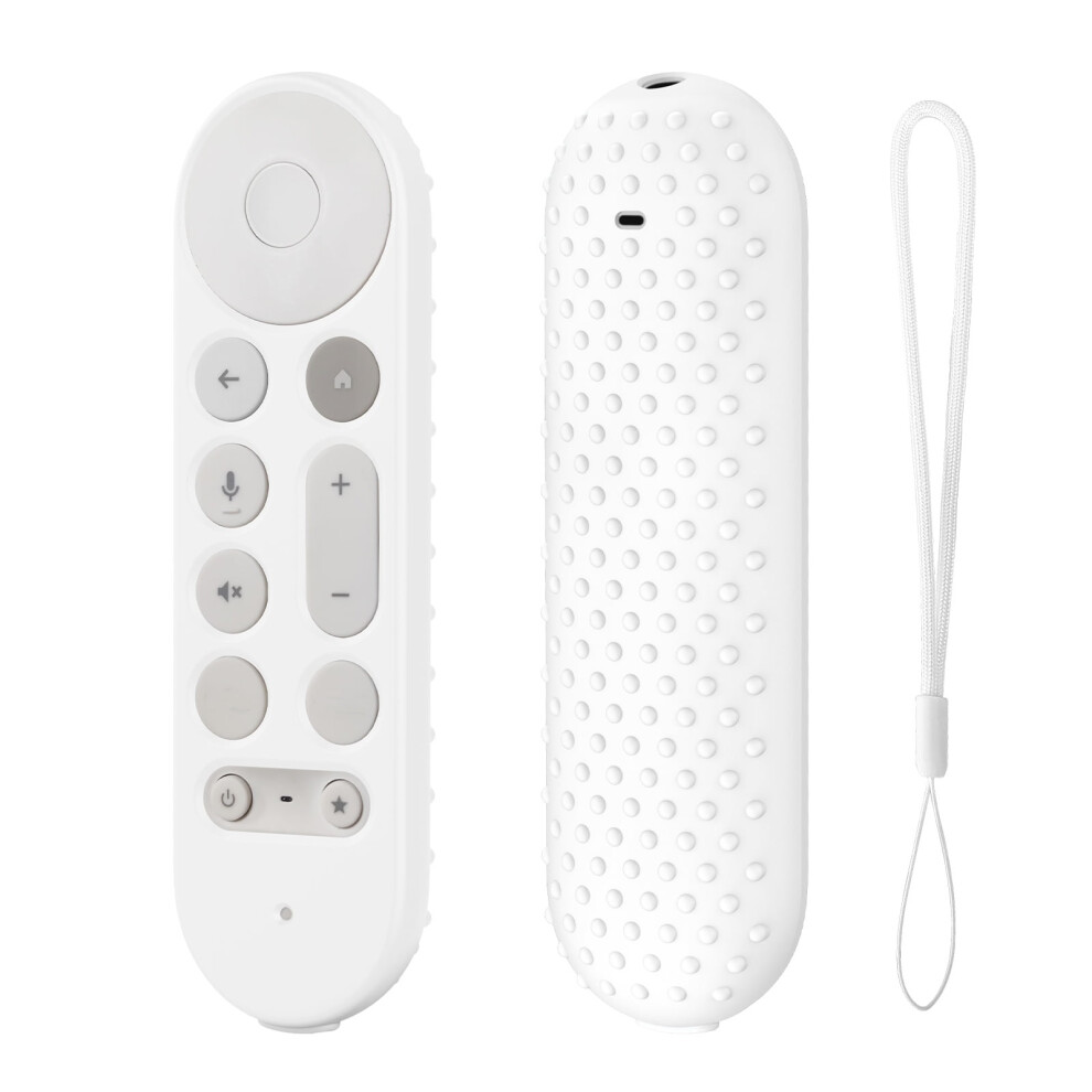 Silicone Remote Case Compatible With Google Tv Streamer 4K (2024), Gy3le Â Soft Sleeve With Hanging Rope (Case Only) 9482726182726
