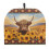 Τσάι Highland Cow Cozy για τσαγιέρα – Συμβατό με τυπικούς βραστήρες, θηλιά κρεμάσματος, 1