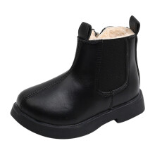 Girls Boots Toddler Boots Boys and Girls Waterpoor Ankle Boots Solid Color Warm and Comfortable Side Zipper Booties Windproof Short Boots Girls Shoes