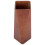 Suporte de guarda-chuvas de madeira para uso doméstico, elegante, marrom, para entrada, com grande capacidade de 85 cm (33,5 polegadas). 1