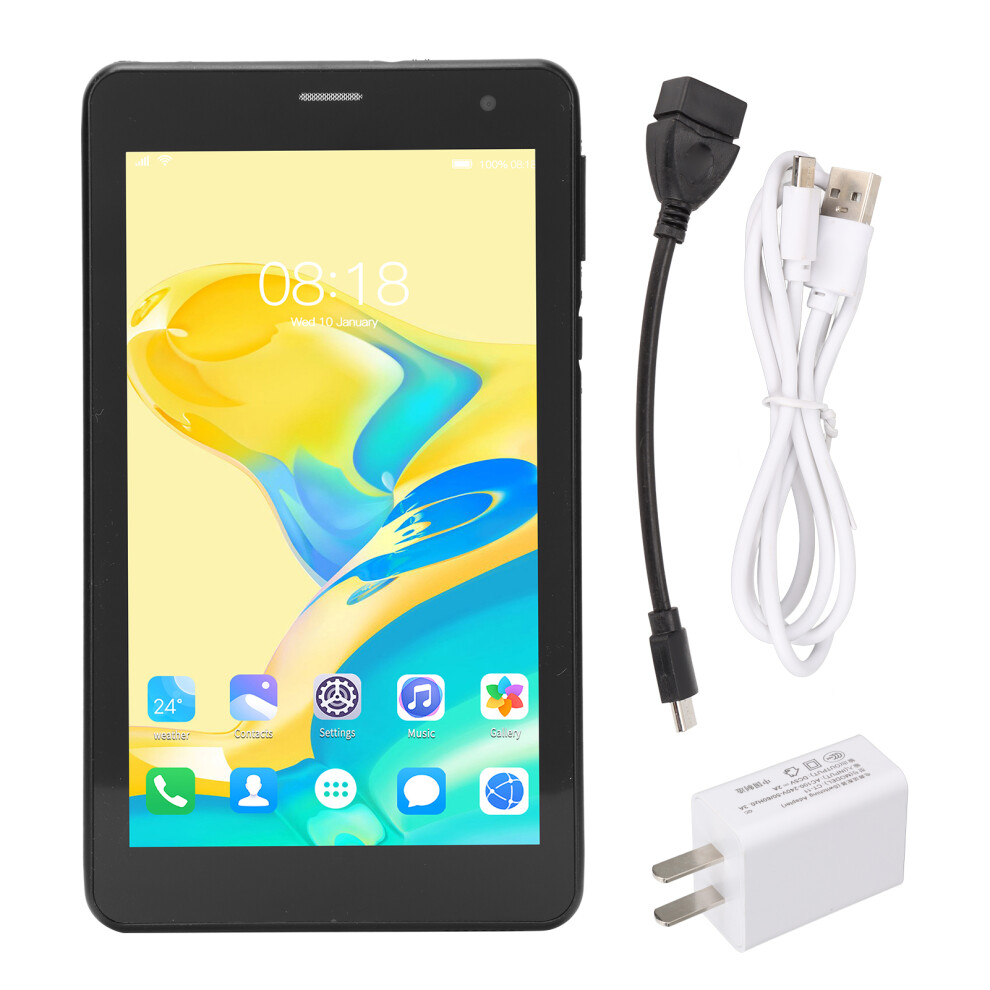 7Inch Long Battery Life Android Tablet, Eye Care Mode, Expandable Storage up to128GB, 2GB RAM, 32GB Storage, WiFi Connectivity, for Creative Work-image-OPC-PSBFQ5K-NEW