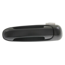 Car Door Handle Rear Driver Side Smooth Black No Key Hole