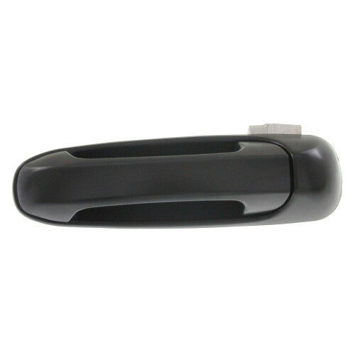 Car Door Handle Rear Driver Side Smooth Black No Key Hole