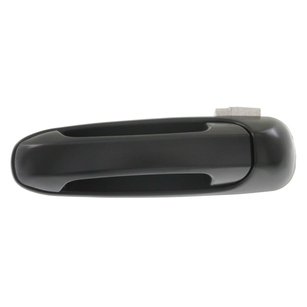 Exterior Car Door Handle, Rear Driver Side, Smooth No Key Hole, Compatible With Dakota 2005Â2011, Raider 2006Â2009, Ram 1500/2500/3500 Black 9193271139669