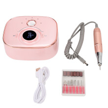 Salon-Quality Nail Drill, Comprehensive Nail Maintenance Rechargeable Manicure Machine with Adjustable Speed for Precise and Gentle Grooming