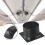 Συνδετήρας φλάντζας τοίχου ABS 75-120Mm για σύνδεση αγωγού αέρα σωλήνα εξαερισμού 1