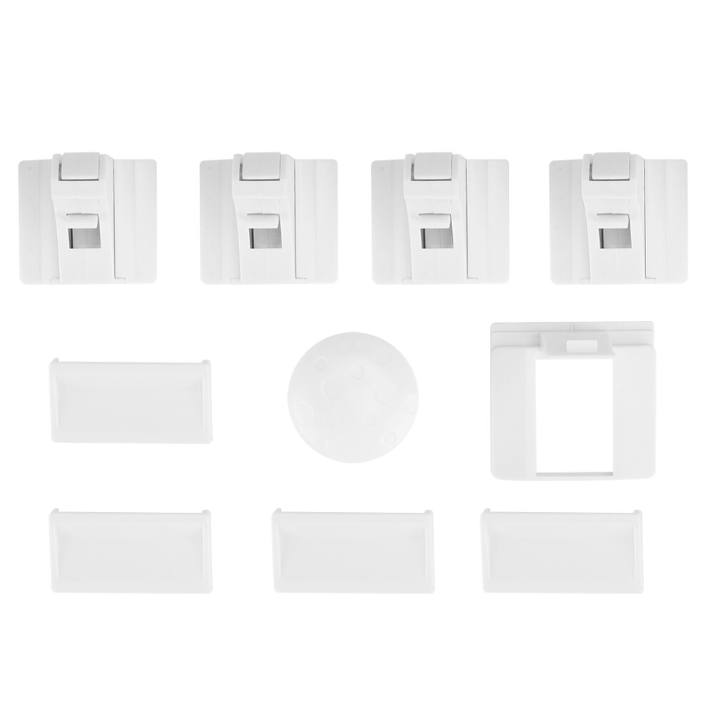 Versatile Magnetic Cabinet Locks, Baby Proofing Invisible Installation for Kitchen and Beyond, Quick and Easy Installation with Strong Adhesive,