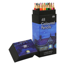 Castle Art Supplies Watercolor Pencils Set, 72 Vibrant Pigments for Blending/Drawing/Painting – Adults & Professionals – Tin Case