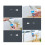 Filtre à eau bleu pour robinet, multilayer, d’installation facile, 6 cm 10