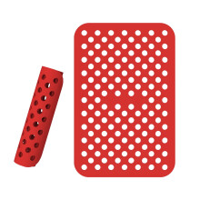 Kitchen Sink Mats, Non-Slip Heat Resistant Silicone Sink Protector Mat, Folding Farmhouse Sink Mats, Red 2025 New