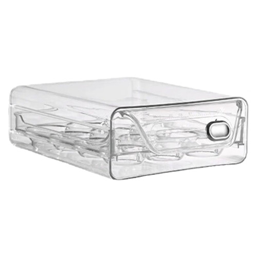 Egg Holder for Fridge Egg Container for Refrigerator Stackable Egg Storage Container Egg Fresh Storage Box for Fridge Egg Tray Egg Organizer