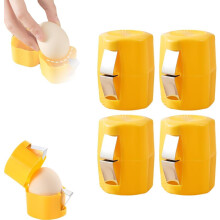 2026 New Stainless Steel Egg Opener, Egg Shell Separator & Cracker Tool for Raw Eggs, Multifunctional Kitchen Gadget