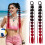 Three-color Gradient Internet-famous Hand-woven Braids And Ponytail 1