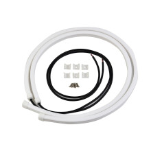 1 par 60 cm DC12V bil LED fleksible stripelys hvite bil DRL kjørelys frontlykter kjørelys biltilbehør
