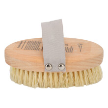 Natural Bristle Body Scrubber, Exfoliating And Firming Dry Brushing Tool, Eco Friendly Design Enhances Lymphatic Drainage, For Improved Circulation