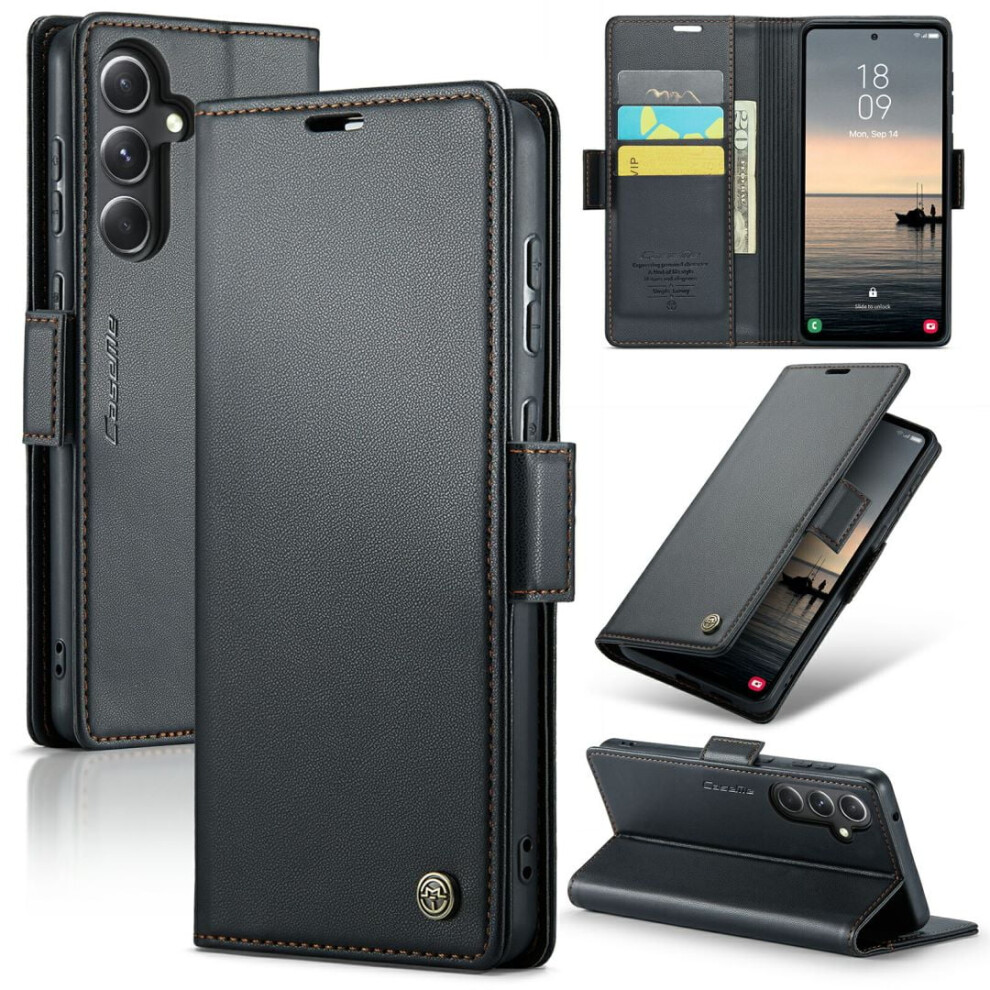 Caseme Wallet Case For Samsung Galaxy S23 Fe Leather Rfid 975221353856