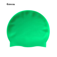 Adult Silicone Swim Cap – Non-Slip, Watertight, Large Ear Pockets, 3D Ergonomic Fit, Thick Curved Edge for Hair Protection