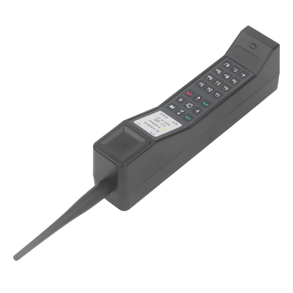Retro Brick Cell Phone Model - 80S 90S Vintage Photo Prop Miniature Black 3491387365979