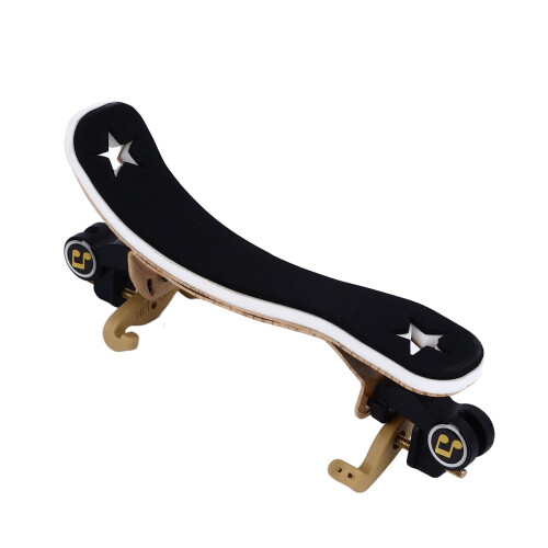 Violin Shoulder Rest Foldable Design Adjustable Angle And Height Ergonomic Support With Durable Silicone Rubber Feet For4/4 3/4Sizes 1