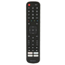 Kompatible Fernbedienung für Hisense Smart TVs, ergonomisches Design, Schnellstart-Tastenkombinationen für 43S4, 50S5 Smart LCD-TVs,
