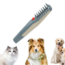 Petsboro & Lifweb Mataway E-Comb, 2-in-1 Electric Pet Grooming Comb & Hair Trimmer for Dogs/Cats (1pc)