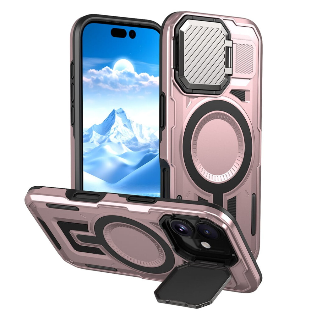 Rugged Magsafe Case For Iphone 17 Â Rose 6.1-Inch Gold 975221350039