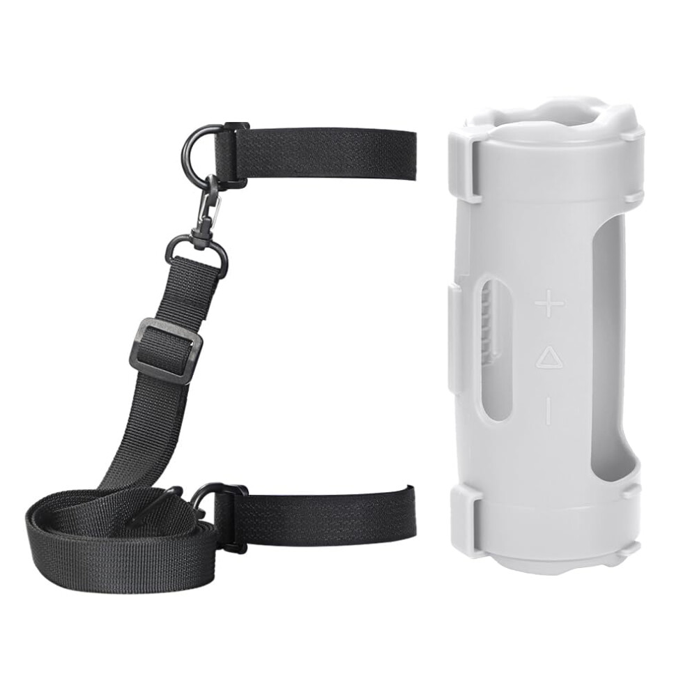 Jbls Flip 7 Silicone Case With Shoulder Strap For Bluetooth Speaker Protection 9353595698598