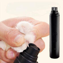 USB Rechargeable Electric Pet Nail Grinder, Low Noise & Vibration, 3-Speed, Compatible with Dogs and Cats, Portable Grooming Tool