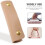 Beige PU Leder Handtaschen Griffschutz Mit Komfort 6