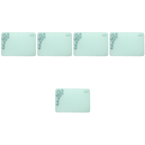 5Stk Silikon Pad Blau, Bastelmatte Für Kinder Und Epoxy Gießen 2
