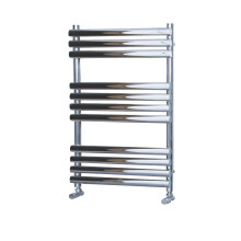 Towel Rail Radiator Chrome Flat Bathroom Warmer Ladder Modern (H)80x(W)50cm