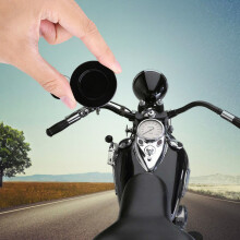 2 Stück CNC-Aluminium-Vorfachkappen für Victory Cross Country, 50 g, schwarz