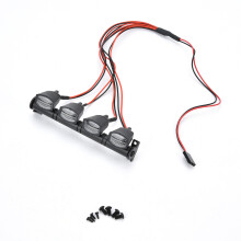 Vierkant dakraam voor RC-crawler, maak je auto realistischer, cool en aantrekkelijk design, verlichtingsoplossing voor 1:10 schaal off-road