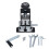 Adjustable Feed Panel, Dual Operation Ways with Wire Stripper Machine with Hand Crank, Manual Wire Stripping Machine Hand Crank and Drill Powered, 1