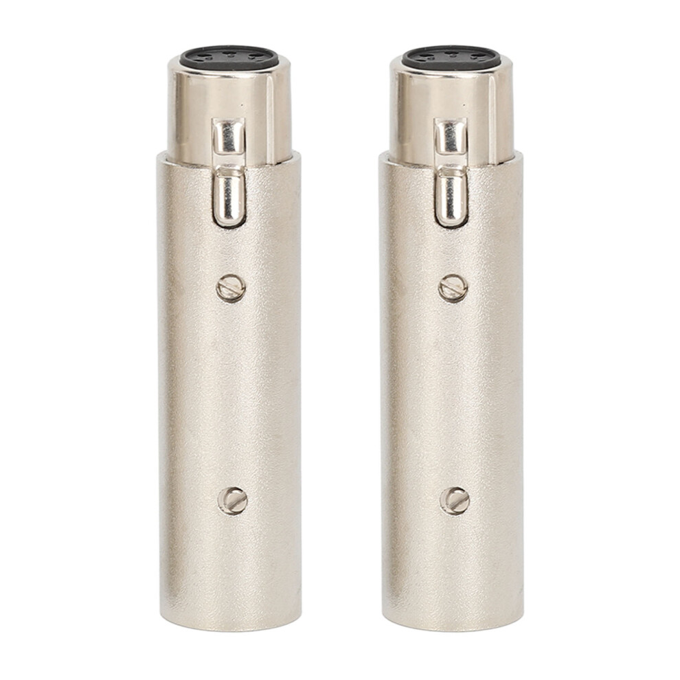 Audio Connection Solutions For Studio And Live Sound, Xlr Connector With -Plated Contacts And Metal Shell, Dmx Converter Adapter For Reliable Gold 9083649778289