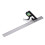 Multifunction Measuring Tool for Precise Angles, Right Angle Ruler with Level Indicator, Stainless Steel Combination Rule, Adjustable Engineers 4