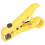 Universal Cable Stripper Lightweight Coaxial Compression Tool with Pointed Blade Design Suitable for Flat and Round Wire Stripping Including UTP STP 2