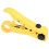 Universal Cable Stripper Lightweight Coaxial Compression Tool with Pointed Blade Design Suitable for Flat and Round Wire Stripping Including UTP STP 6