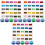75Rolls Fine Workmanship Embroidery Threads Assorted Color Sewing Kit 2
