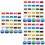 75Rolls Fine Workmanship Embroidery Threads Assorted Color Sewing Kit 5