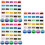 75Rolls Fine Workmanship Embroidery Threads Assorted Color Sewing Kit 6