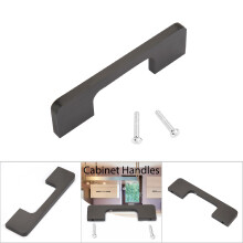 Schubladengriff für Schrankbeschläge, robustes Material mit glatter, geschmiedeter Oberfläche, modernes, schlichtes Design, vielseitig einsetzbar