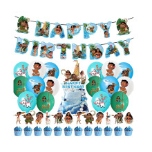 Accessori per feste di compleanno: striscione, decorazioni a spirale per cupcake, nastro "Buon compleanno" – Compatibile con tutte le feste di