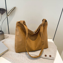 Crossbody-taske til kvinder, læder skulderhåndtaske med lang rem damepunge casual mobiltelefon-pung